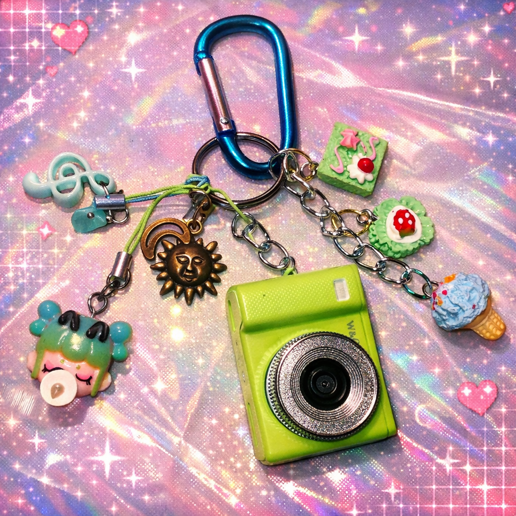 Alyssa digital camera charm