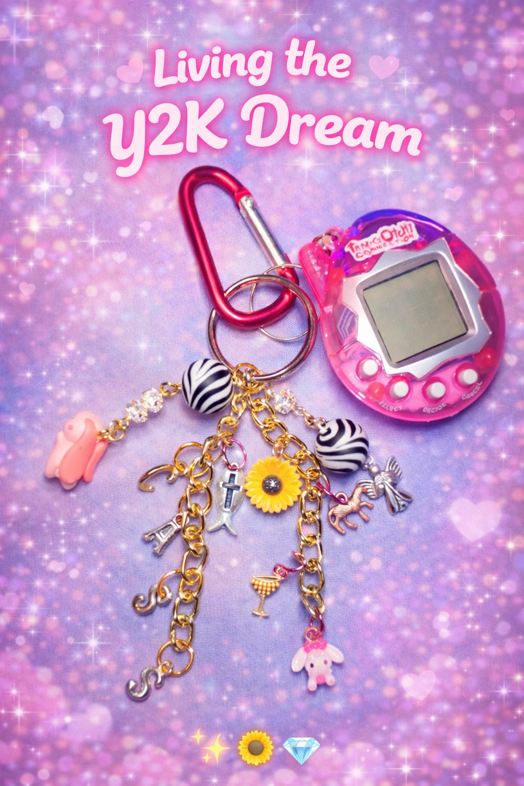 Cass Y2K dream phone charm