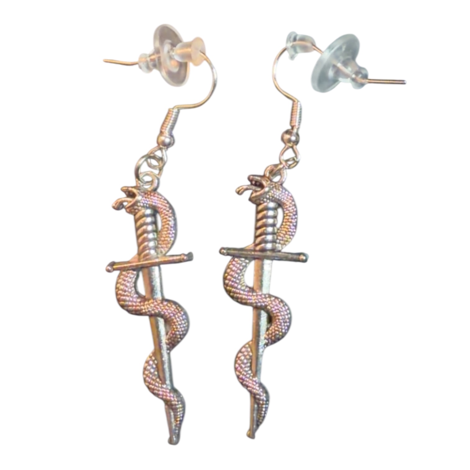 Sword Snake Earrings