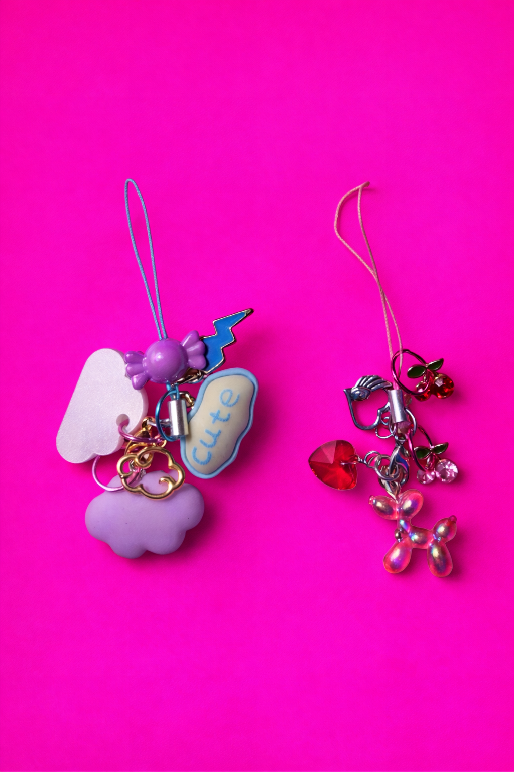 Phone charms collection