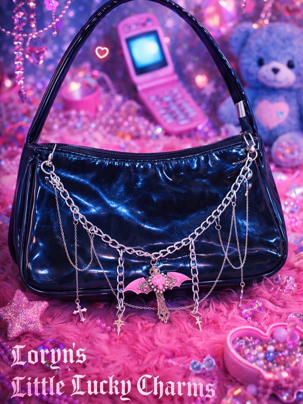 Vampire Slayer Bag Chain Charm