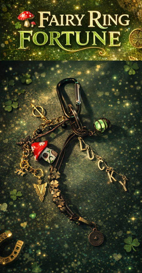 Fairy Ring Fortune Keychain