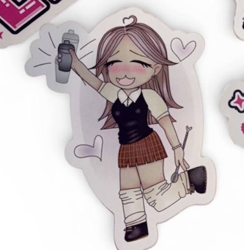Anime Bartender Sticker